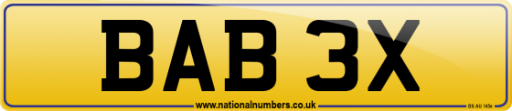 BAB 3X