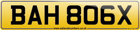 BAH 806X