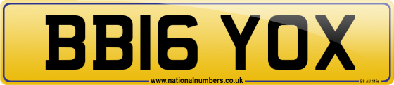 BB16 YOX