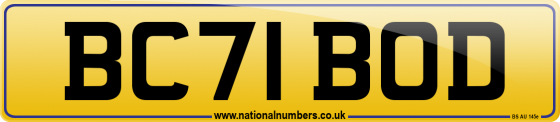 BC71 BOD