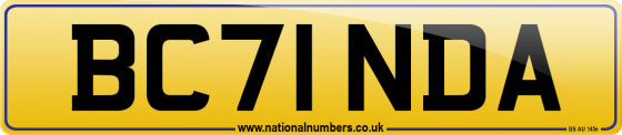 BC71 NDA