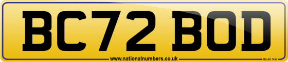 BC72 BOD