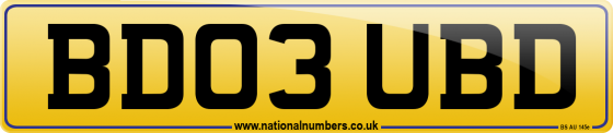 BD03 UBD