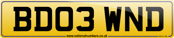 BD03 WND