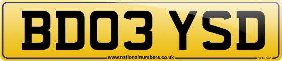 BD03 YSD