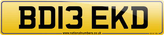 BD13 EKD