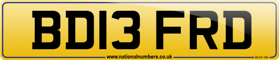 BD13 FRD