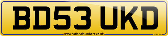 BD53 UKD
