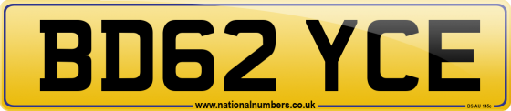 BD62 YCE