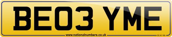BE03 YME
