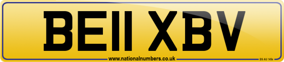 BE11 XBV