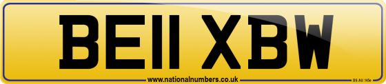 BE11 XBW