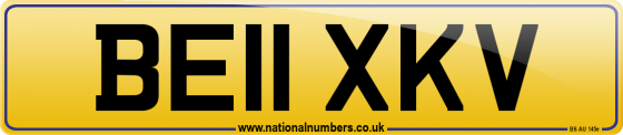 BE11 XKV