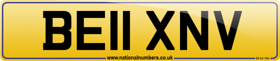 BE11 XNV