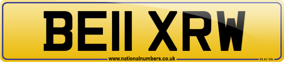 BE11 XRW
