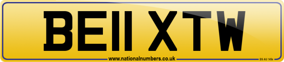 BE11 XTW