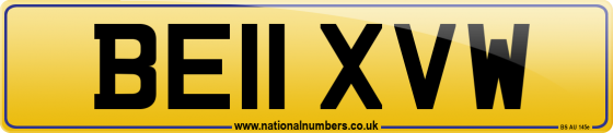 BE11 XVW