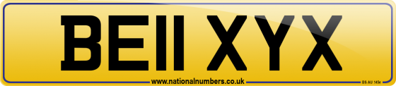 BE11 XYX