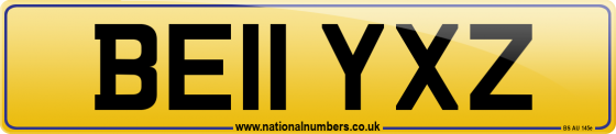 BE11 YXZ