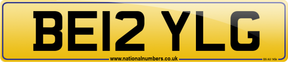 BE12 YLG