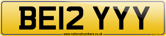 BE12 YYY