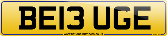BE13 UGE