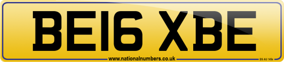 BE16 XBE