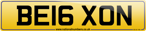 BE16 XON