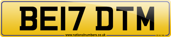 BE17 DTM