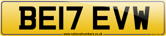 BE17 EVW