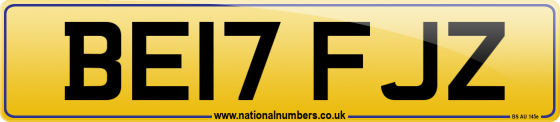 BE17 FJZ