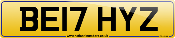 BE17 HYZ