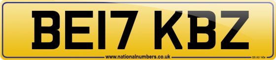 BE17 KBZ