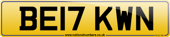 BE17 KWN