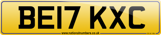 BE17 KXC
