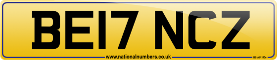 BE17 NCZ