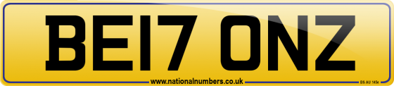 BE17 ONZ