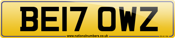 BE17 OWZ