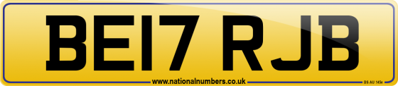 BE17 RJB
