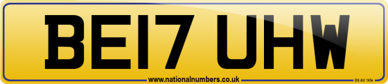 BE17 UHW