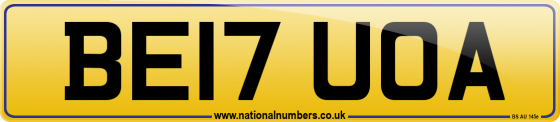 BE17 UOA
