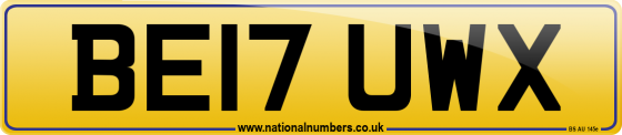 BE17 UWX