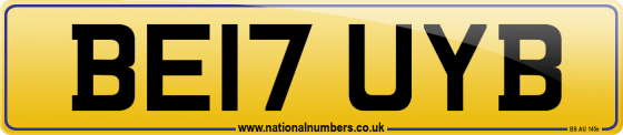 BE17 UYB