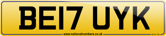 BE17 UYK