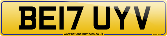 BE17 UYV