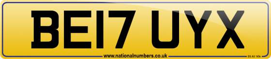 BE17 UYX