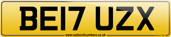 BE17 UZX