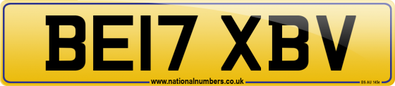 BE17 XBV