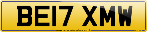 BE17 XMW