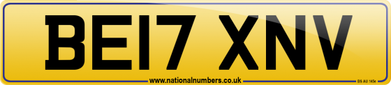 BE17 XNV